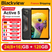 Blackview Active 5 Rugged Tablet [No EU Charger] 24(8+16)GB+128GB 8.68'' Android 15 IPS 6600mAh Doke AI 16MP NFC Fingerprint