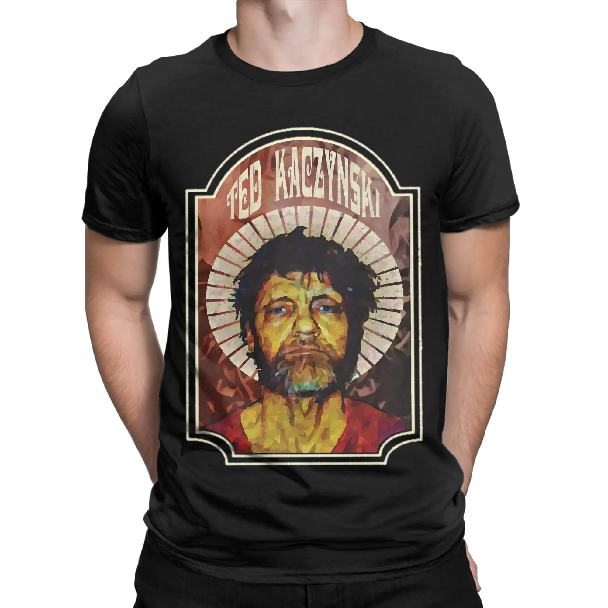 Ted Kaczynski The Unabomber Serial Killers True Crime  T Shirt Cotton Novelty T-Shirt O Neck  Tee Shirt Short Sleeve Clothing