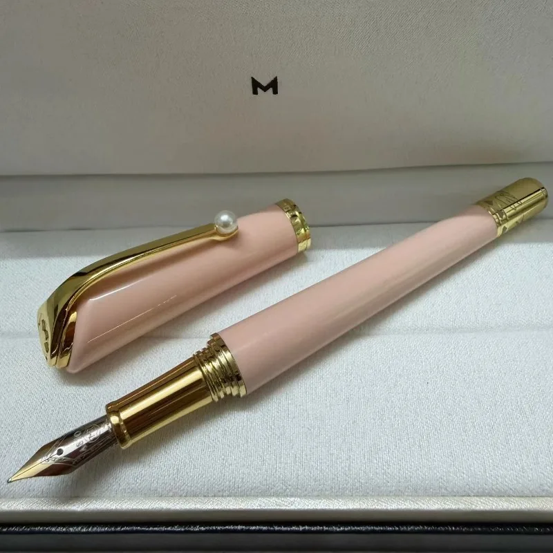 m-brand-royal-blue-feather-engraved-fountain-pen-premium-collector's-edition-writing-pen-（no-pen-box-included）