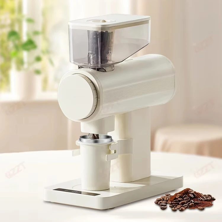 1. Office Coffee Grinder 80 Gears Thickness Adjustable Cappuccino Espresso With 64MM Burr For Bean Processing