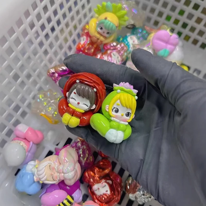 Fábrica solta estoque fruitman vegetal menina boneca galvaniza glitter sólido figura modelo raro limitado coletar brinquedo presente para adulto