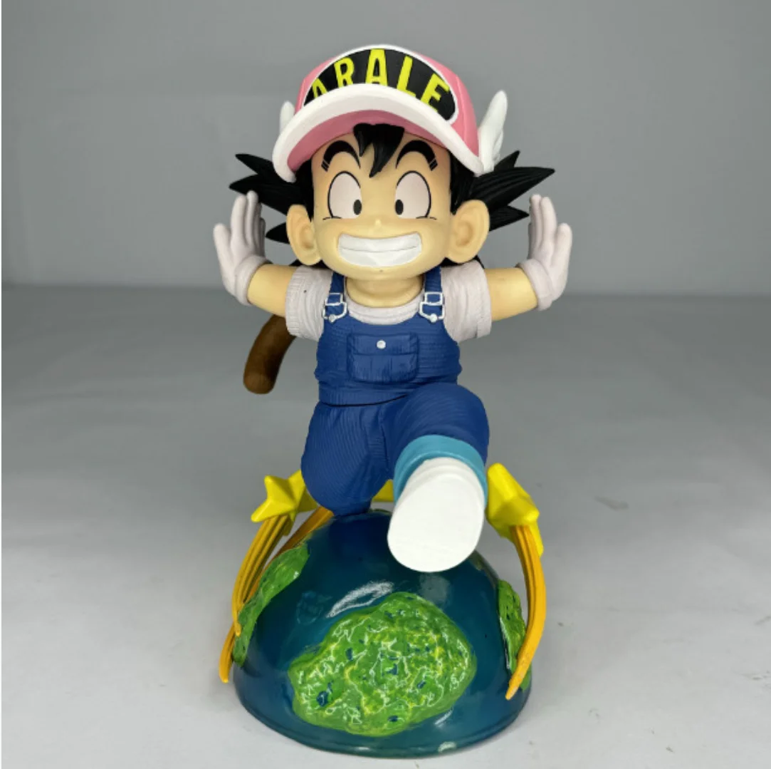 

Аниме Dragon Ball IQ Doctor Wukong Alarei GK Running Wukong Сцена Модель Орнамент ручной работы Оптовая продажа