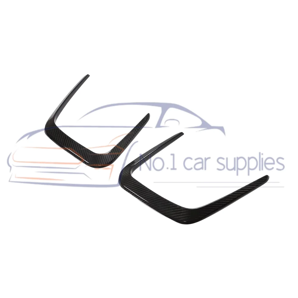 High Sales 2pcs/set Dry Carbon Fiber Car Engine Hood Vent Cover Trims For M3 G80 M4 G82 G83 2021-2023