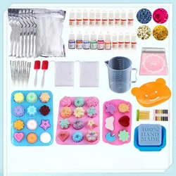 Handmade Essential  Material Kit Tool Set Homemade Breast Human Milk Soap Making Natural Ingredients
