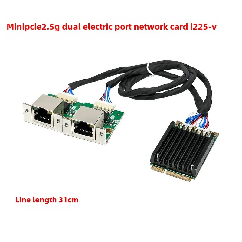 

Гигабитная Ethernet-карта промышленного класса 2,5G i225V B3 MINI PCIE, серверная сетевая карта промышленного управления