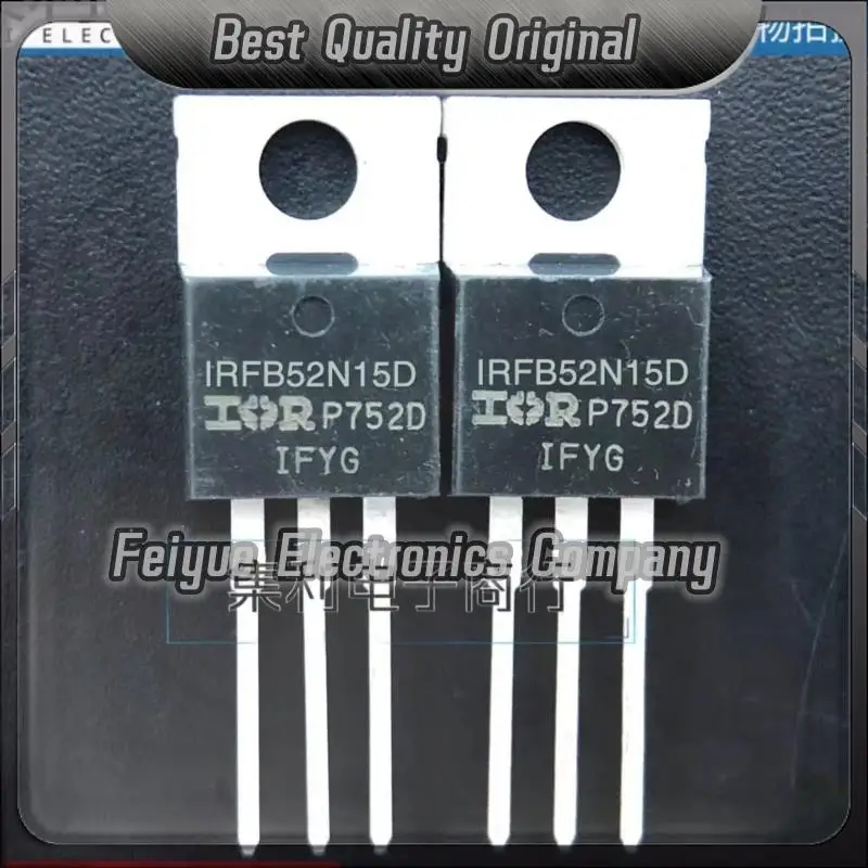 5PCS-20PCS  IRFB52N15D FB52N15D  150V 51A TO-220 MOS Best Quality Imported Original