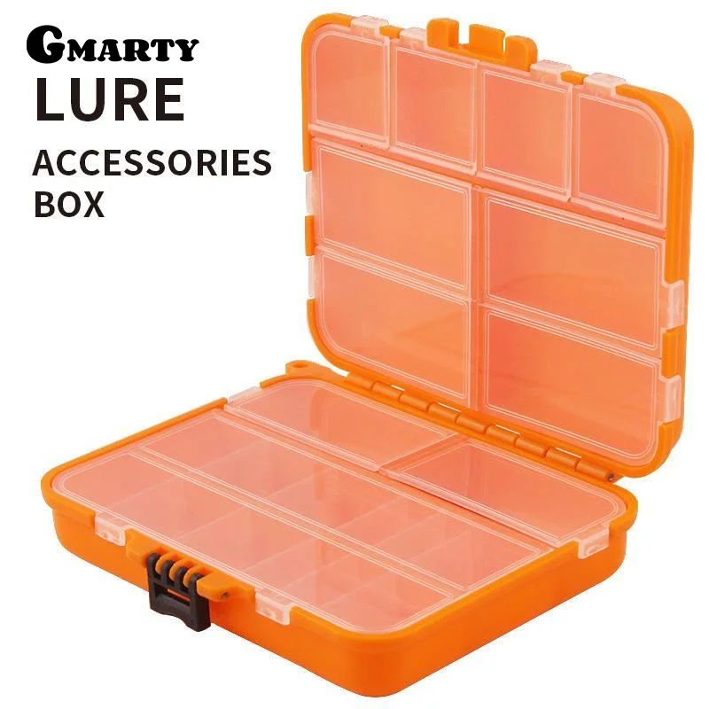 1Pc Waterproof Fishing Tackle Box Portable Lure Hook Storage Case Removable Dividers Plastic Organizer Fishing Accessories