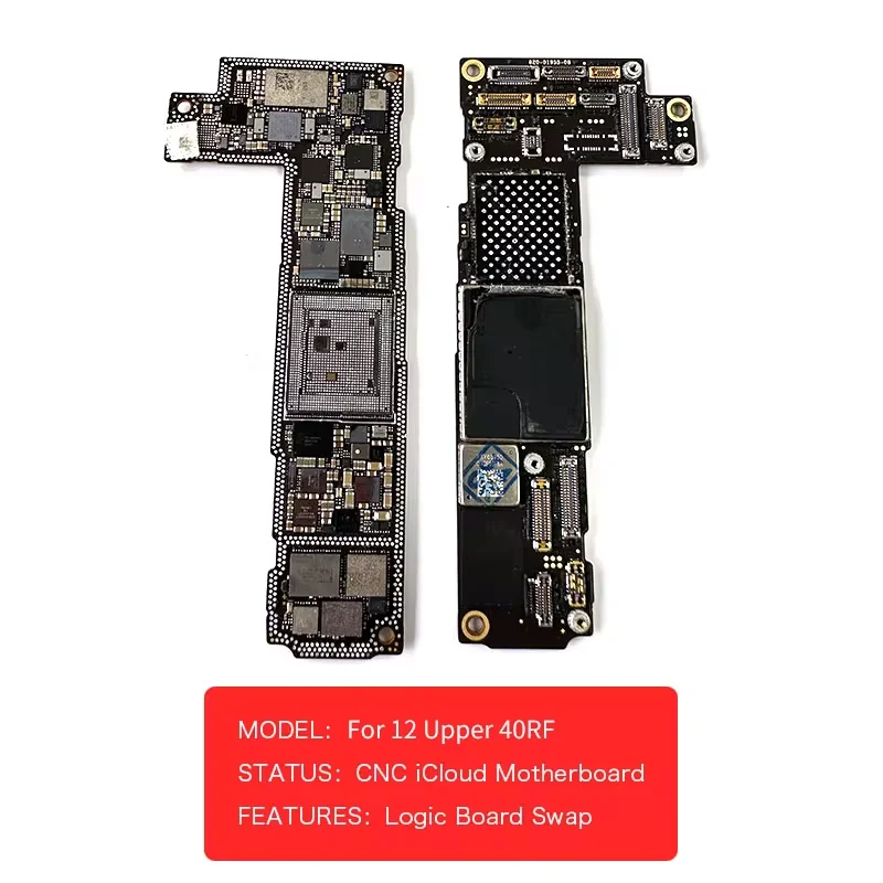 CNC CUT Board For iPhone 12 Pro MAX Mini Logic Board Polishing Remove CPU Baseband Swap US EU Version Without Nand Motherboard