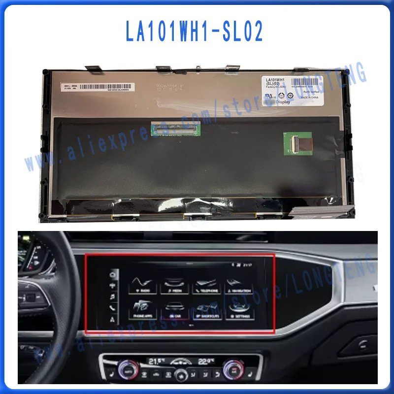 

LA101WH1-SL02 LA101WH(SL)(02) 10.1" inch LCD Display With Touch panel For Audi Navigation Screen Repair
