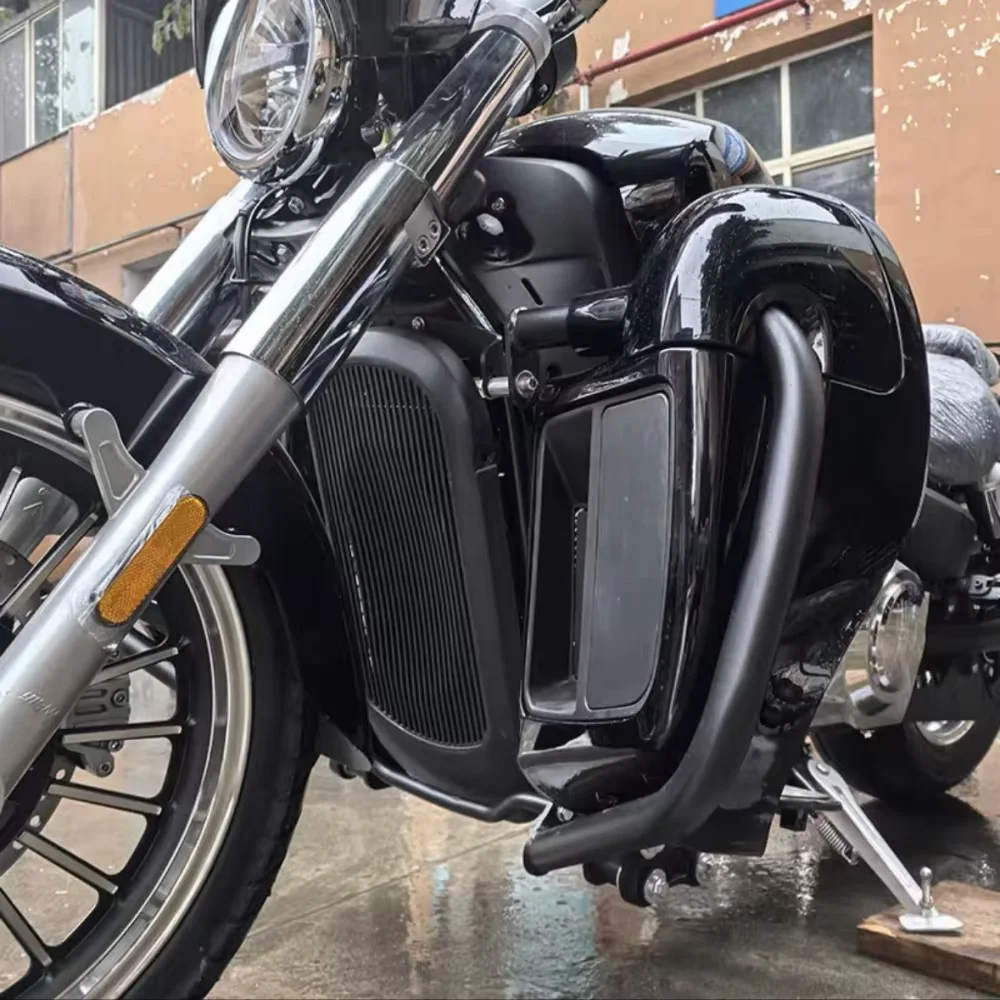 For Lifan V400 motorcycle modified protection bar anti-fall protection bar quick release side bag non-destructive installation