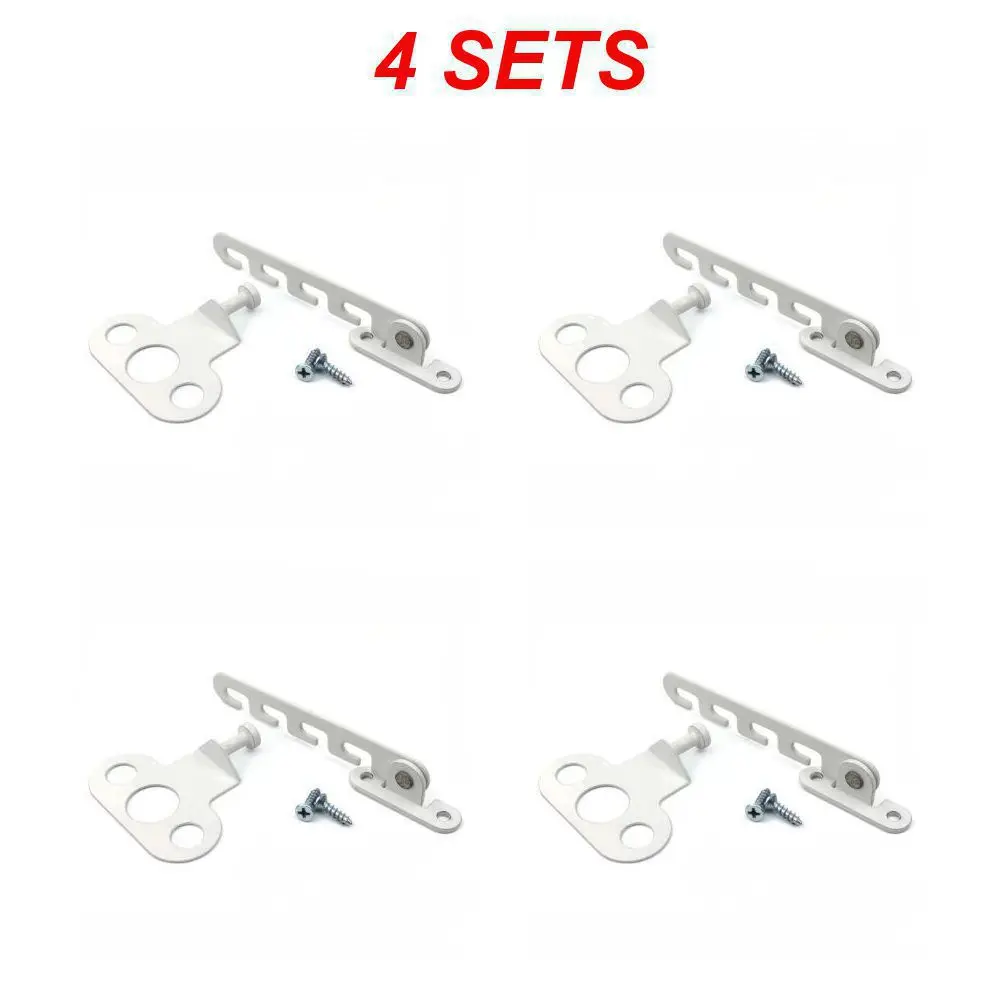 1/2/4SETS Window Support Stay Position Stopper Inner Opening Adjustable Child Proof Door Blocking Lock Child Safety