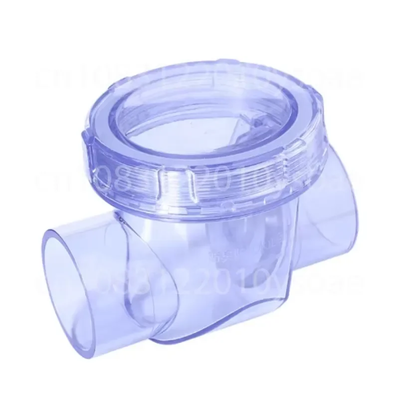 50mm flap UPVC transparent check valve Drainpipe Non-return Flap Valve check valve Combination sets Kitchen sewer