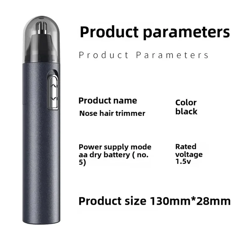 M04K للرجال مزيل شعر الوجه وتشذيب شعر الأنف-أداة تهذيب المحمولة ماكينة حلاقة لتخليص الأنف