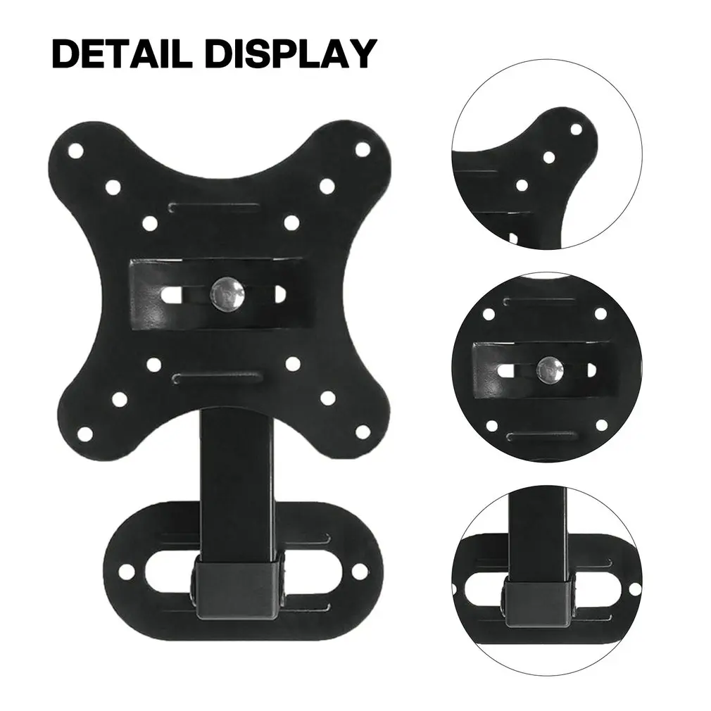 New Wall Mount Bracket Adjustable TV Flat Panel TV Frame Rack Support Tilt Small Wrench TV LED Monitors Bracket Fast shipping