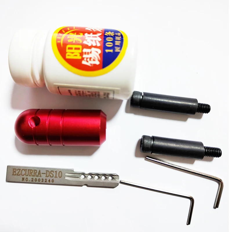 

Инструмент из оловянной фольги TinFoil ZECURRA-DS10 Zecurra Ds10 Полный набор с ручкой Безопасный набор кирок l Открывалка lsmith Tools