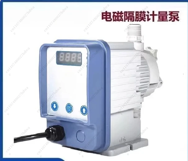 Electromagnetic Diaphragm Metering Pump Dosing Sewage Water Purification Chlorine Dioxide Disinfectant Car Wash Liquid Acid