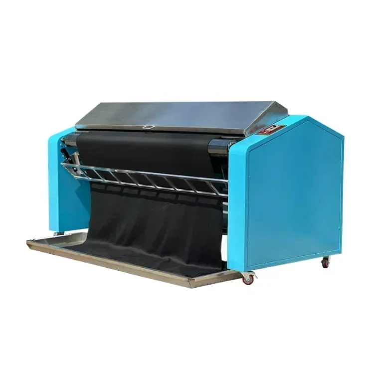 automatic ironing and folding machine for clothes fabric shrinking machine