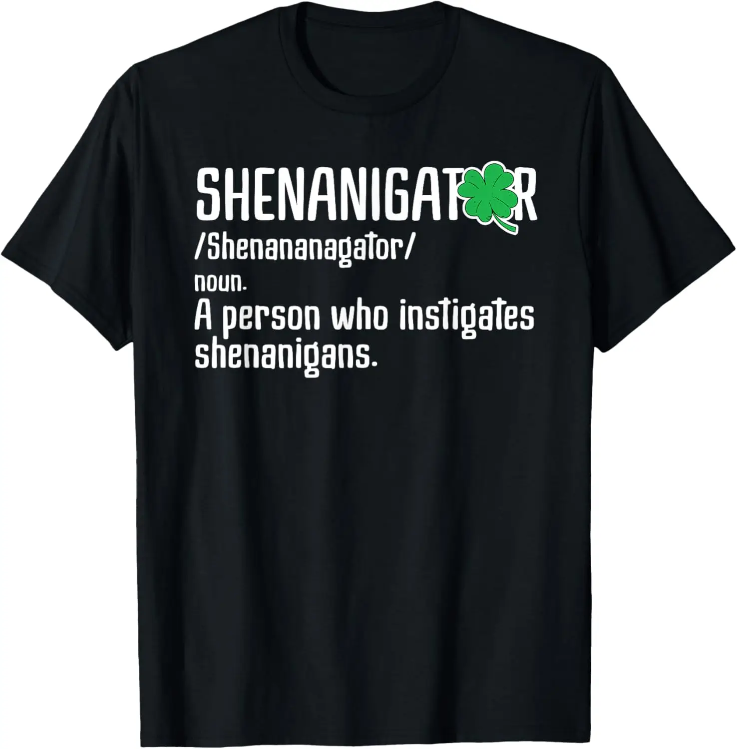 

Футболка ко Дню Святого Патрика Shenanigator Definition