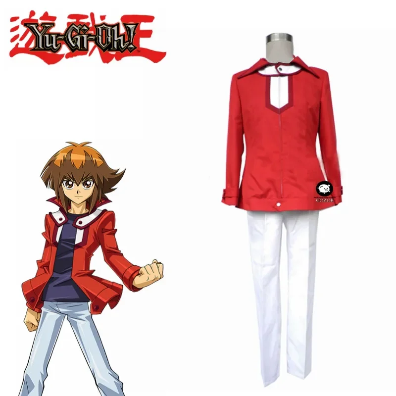 GX Jaden Yuki Judai Uniform Outfit Cosplay Costume Custom Made Any Size Christmas Outfits Carnivalyxw