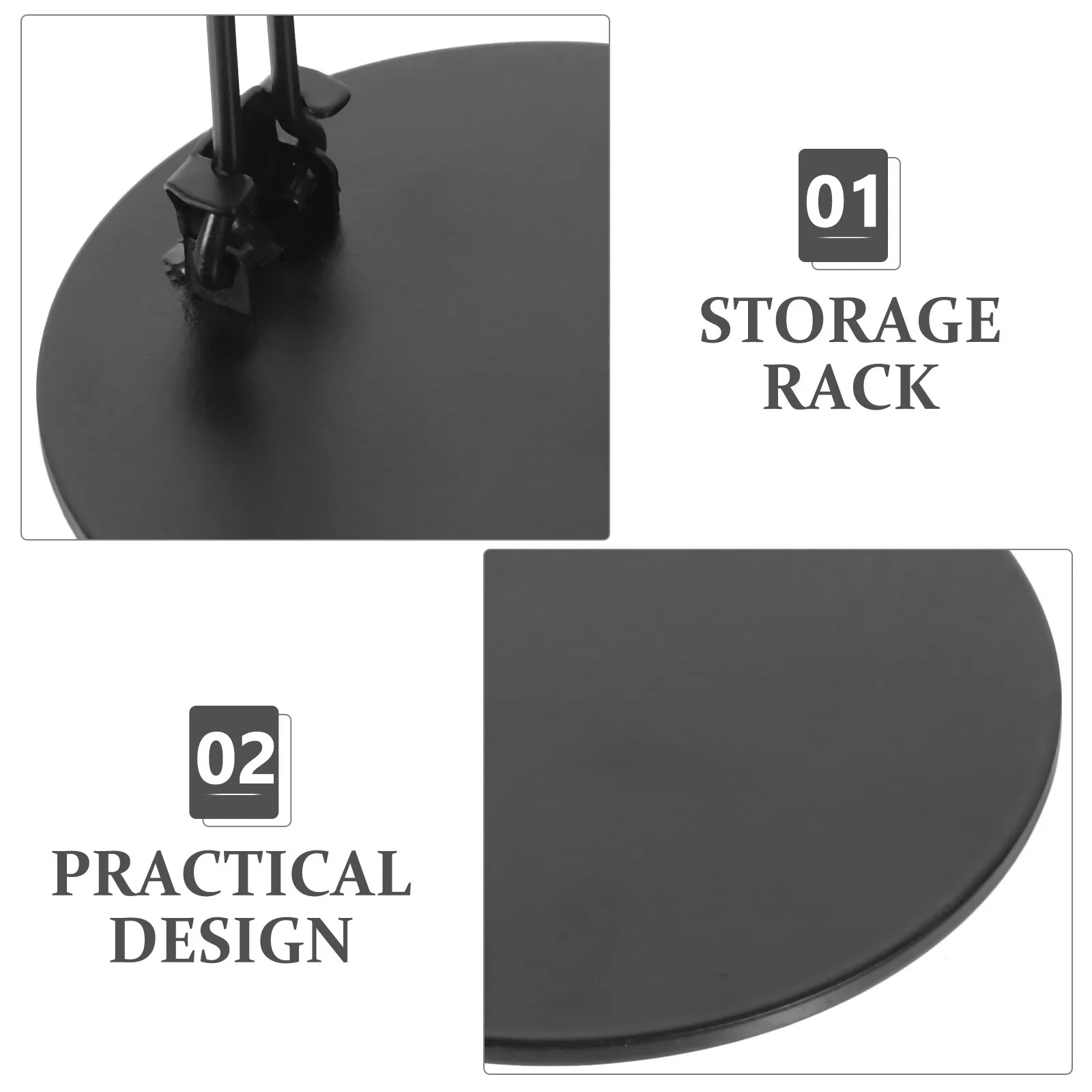 

2Pcs Stackable Cup Lid Organizer Vertical Storage Stand Space-Saving Coffee Cup Cover Holder for Kitchen Tumbler Lid Organizer