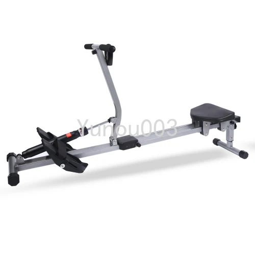 Warehouse Fitness Rowing Machine Row with 12 Levels of Adjustable Resistance 260 Lbs Max Load Rowing Machine