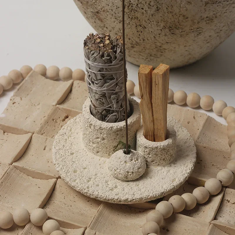 

Concrete Diffuser Mold - Multifunctional Resin Incense Holder Mold