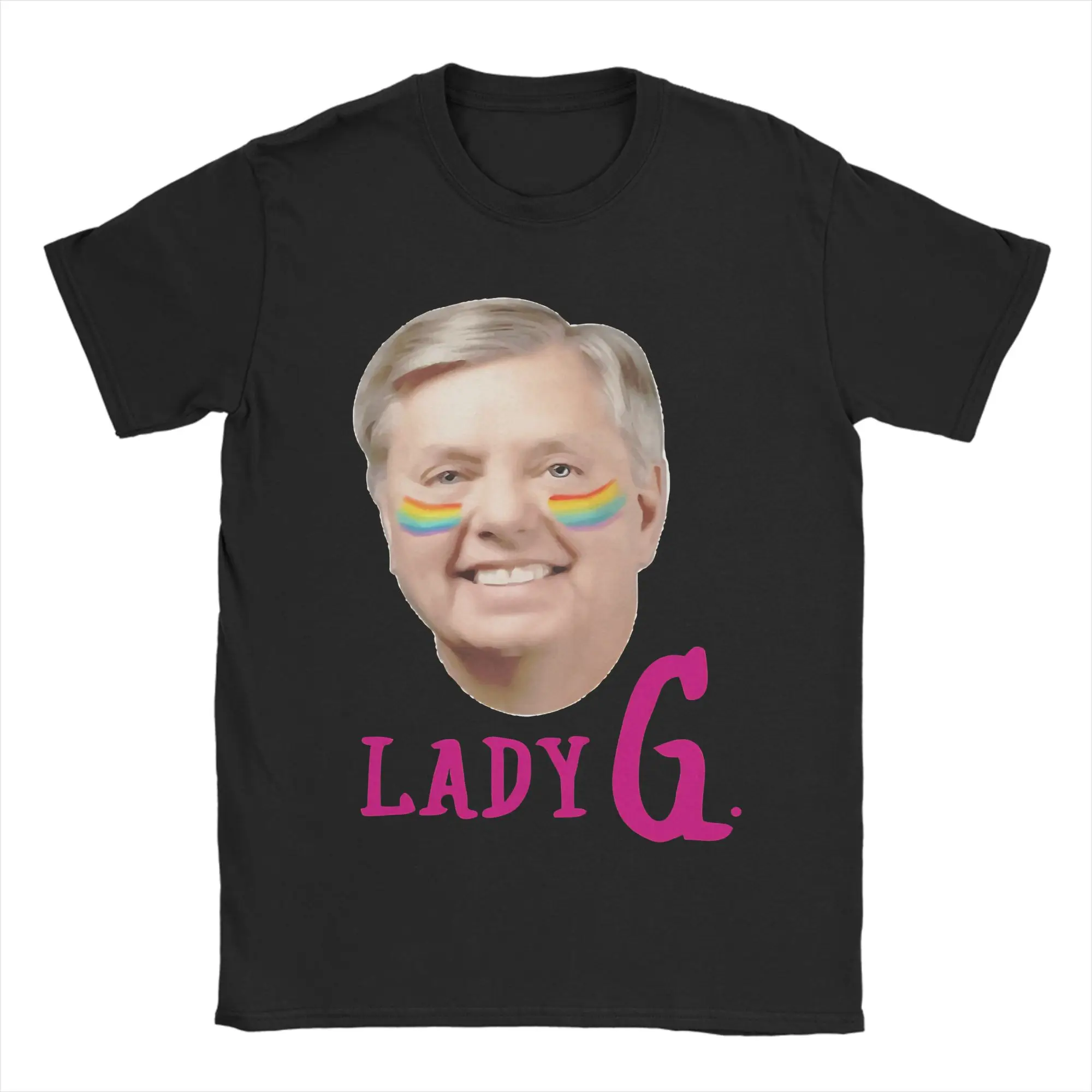Couple T-Shirt Lindsey Graham T Shirts Leisure  Summer Tee Shirt Aesthetic Cotton Tops Gift Idea