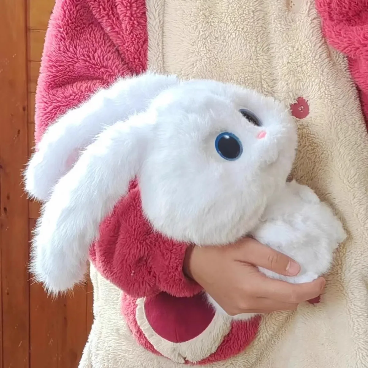 The Secret Life of Pets Snowball Plush Rabbit Plush Cute Carrots Giving Birthday and Holiday Gifts To Girls Room Decoration Toy