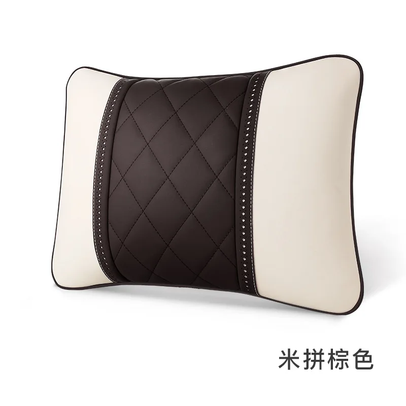 Suitable for the seat backs of high-end cars. Premium diamond-patterned executive style car seat cushion.