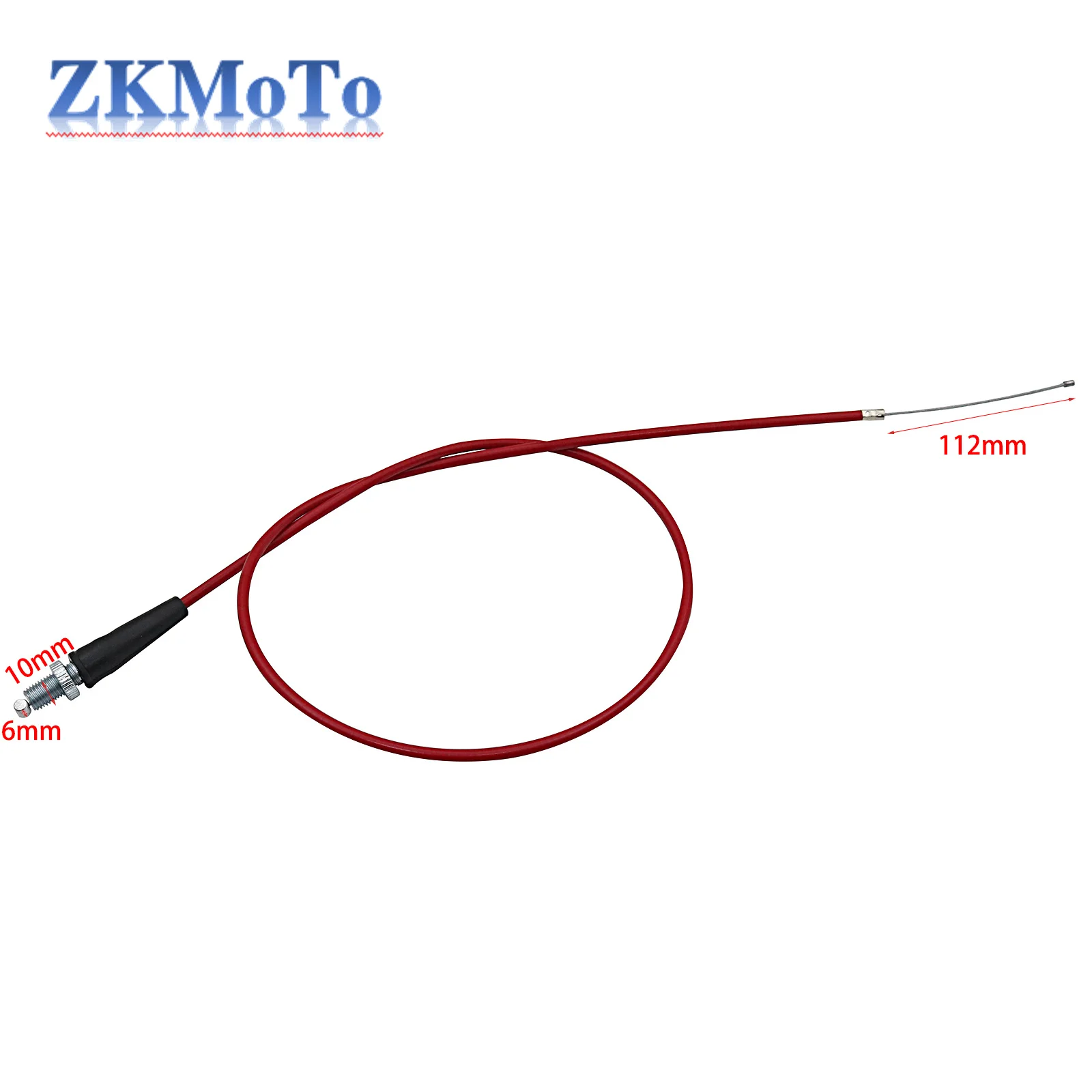 Motorcycle Universal Accelerator 990mm 1200mm Straight Connection Throttle Cable for Yamaha Kawasaki KTM Honda Suzuki Dirt Bike