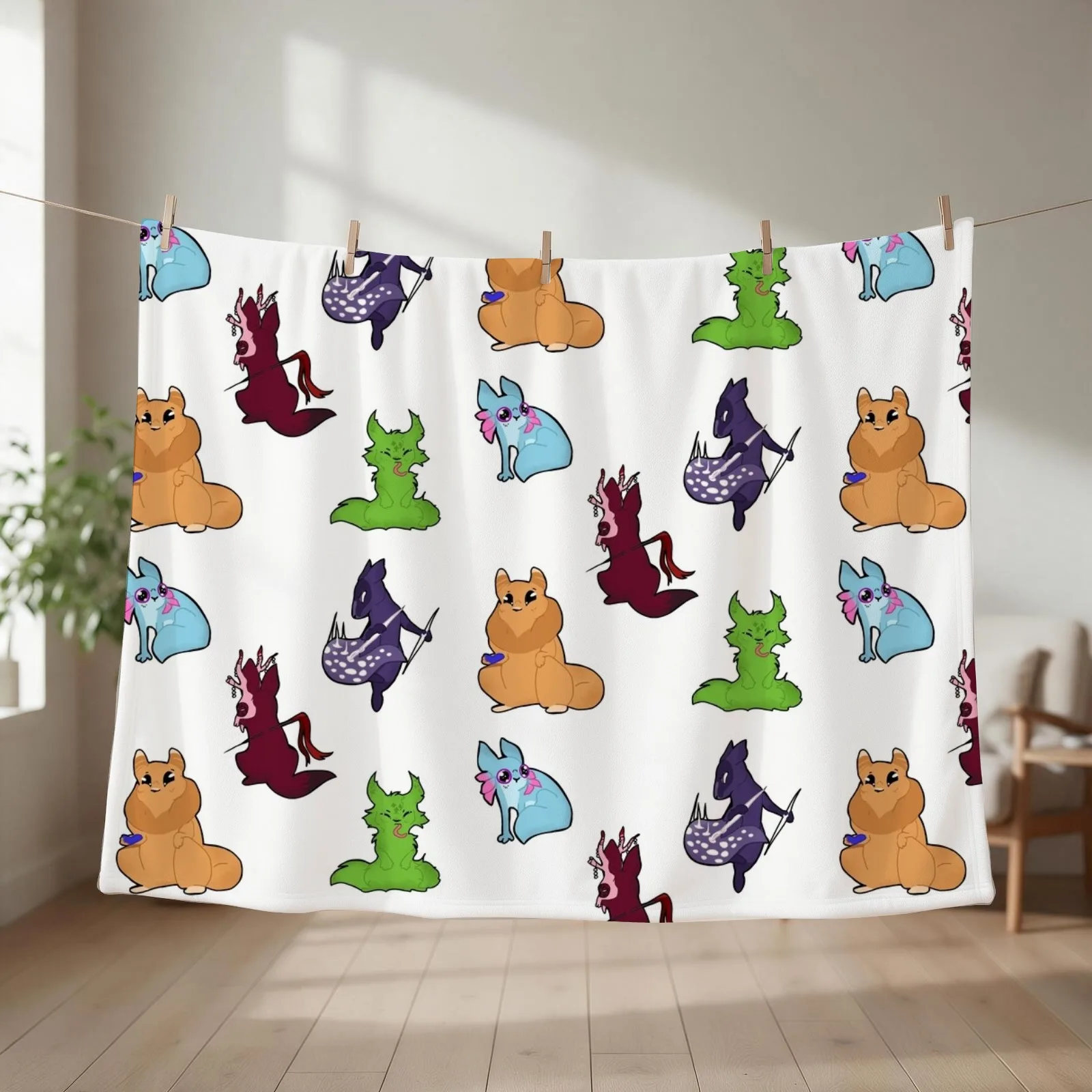 Rain World Downpour [Edition 2] Throw Blanket couch cozy soft plush fuzzy picnic outdoor blanket