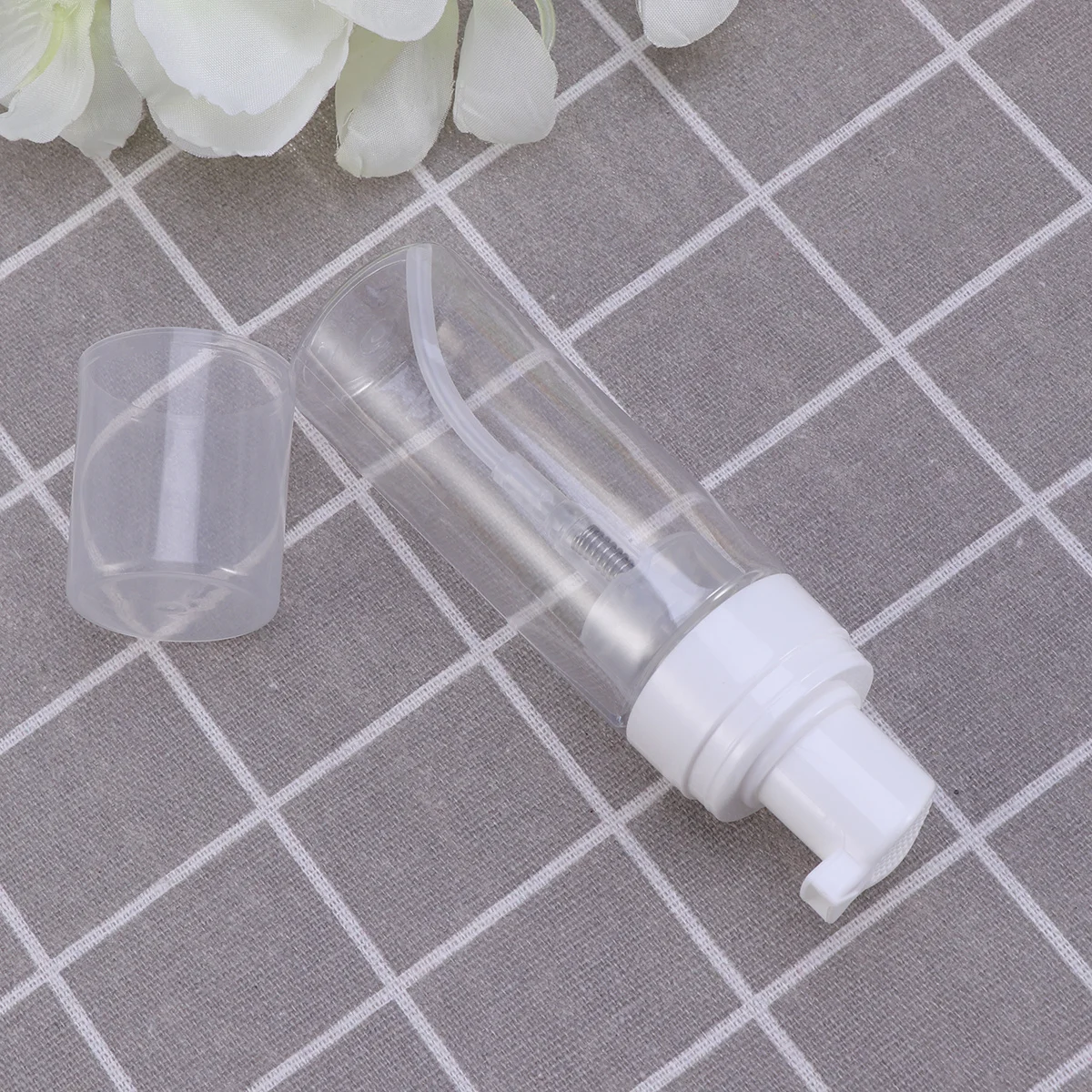 

50Ml Foam Bottle Dispenser Reusable Leak-Proof Travel Pump Bottles for Shampoo Conditioner Lotion Body Wash Refillable Empty
