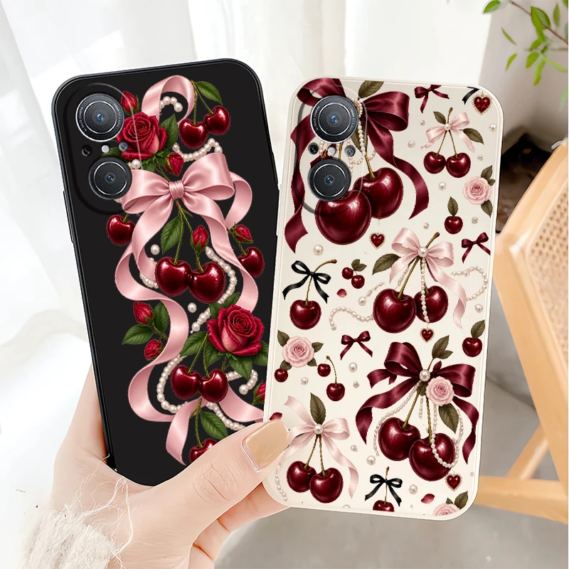 Cherry Fruits Case For Huawei Y9 Prime Y7 Pro 2019 Y7A Y9S Nova 6 9 SE 8i 5T 3i P20 P30 P40 Lite E P Smart Z Plus Soft TPU Coque - view 6
