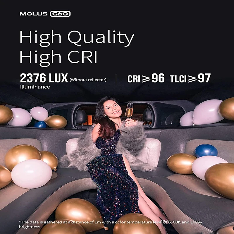 지윤 X100W 미니 사진 조명 100W 포켓 COB LED 라이트 야외 비디오 영화 조명용