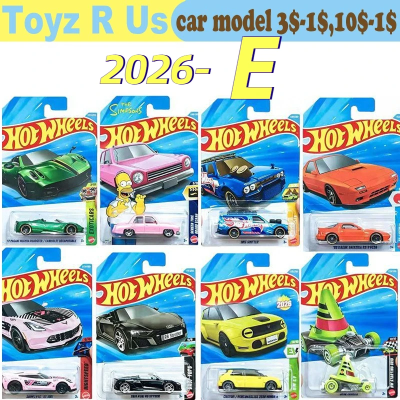 2026e-оригинальный-автомобиль-hot-wheels-для-мальчиков-игрушка-1-64-литой-под-давлением-pagani-huayra-simpson-honda-corvette-audi-rs-spyder-batman-переключатель-времени