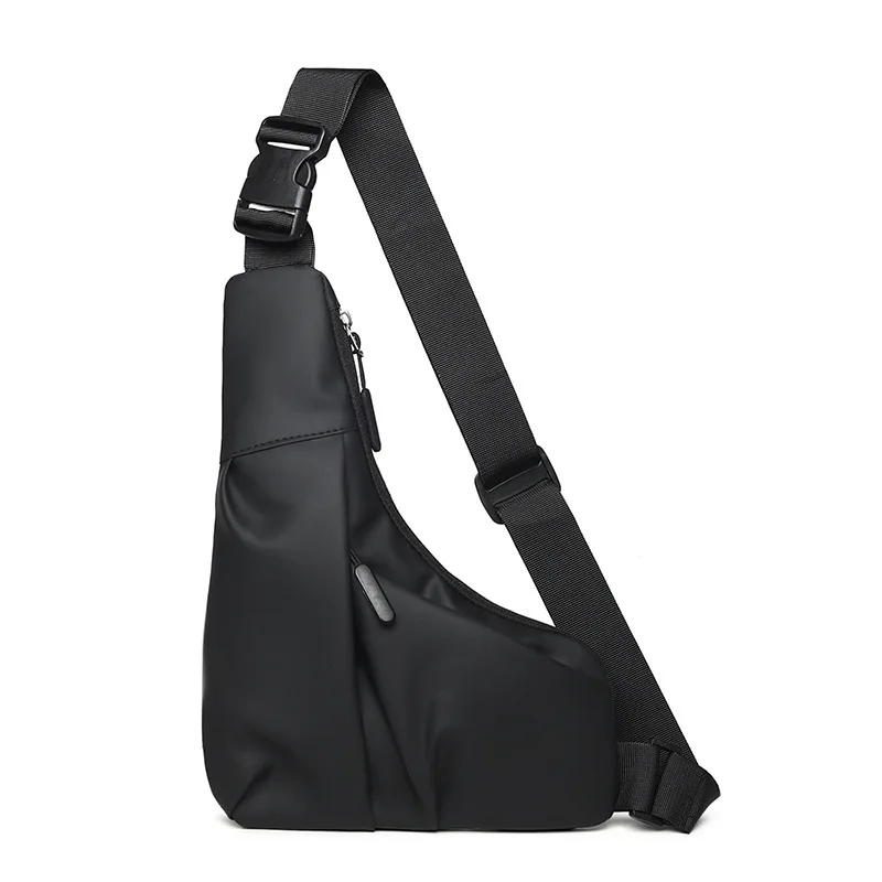 جديد الشبح تحت الإبط الحافظة حقيبة مكافحة سرقة مثلث حزمة للرجال اليسار/اليمين الكتف Crossbody حقيبة صدر للرجال النايلون