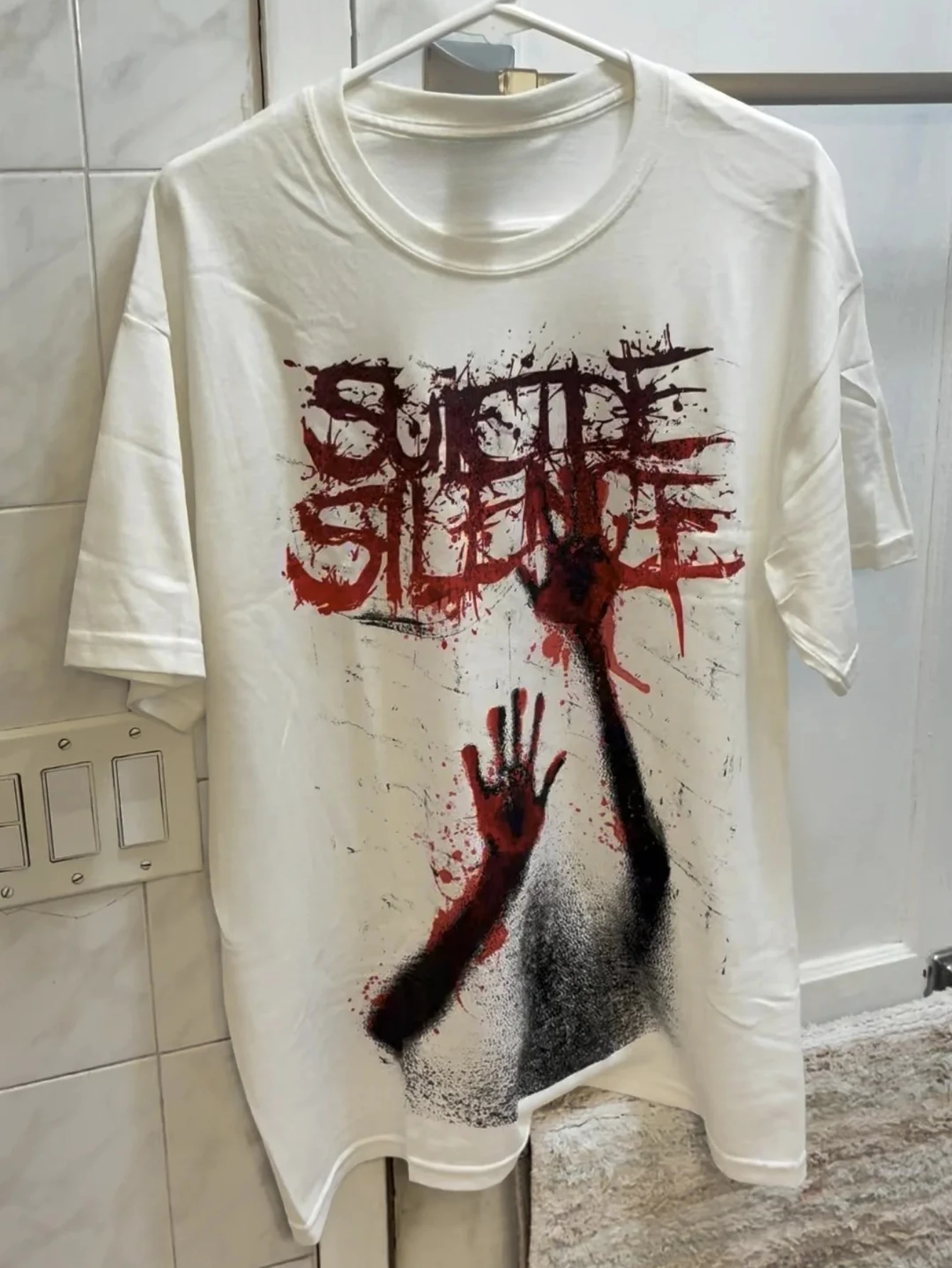 2025 New Lightweight Suicide Silence Shirt Black Unisex All Sizes T Shirt Men's and Women's Summer Casual Crew Neck Cotton Tee
