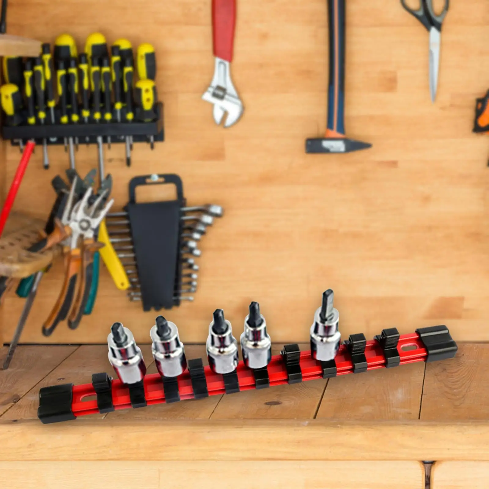 صينية مقبس شديدة التحمل لتنظيم المقبس لورشة ميكانيكي الكهربائي #1