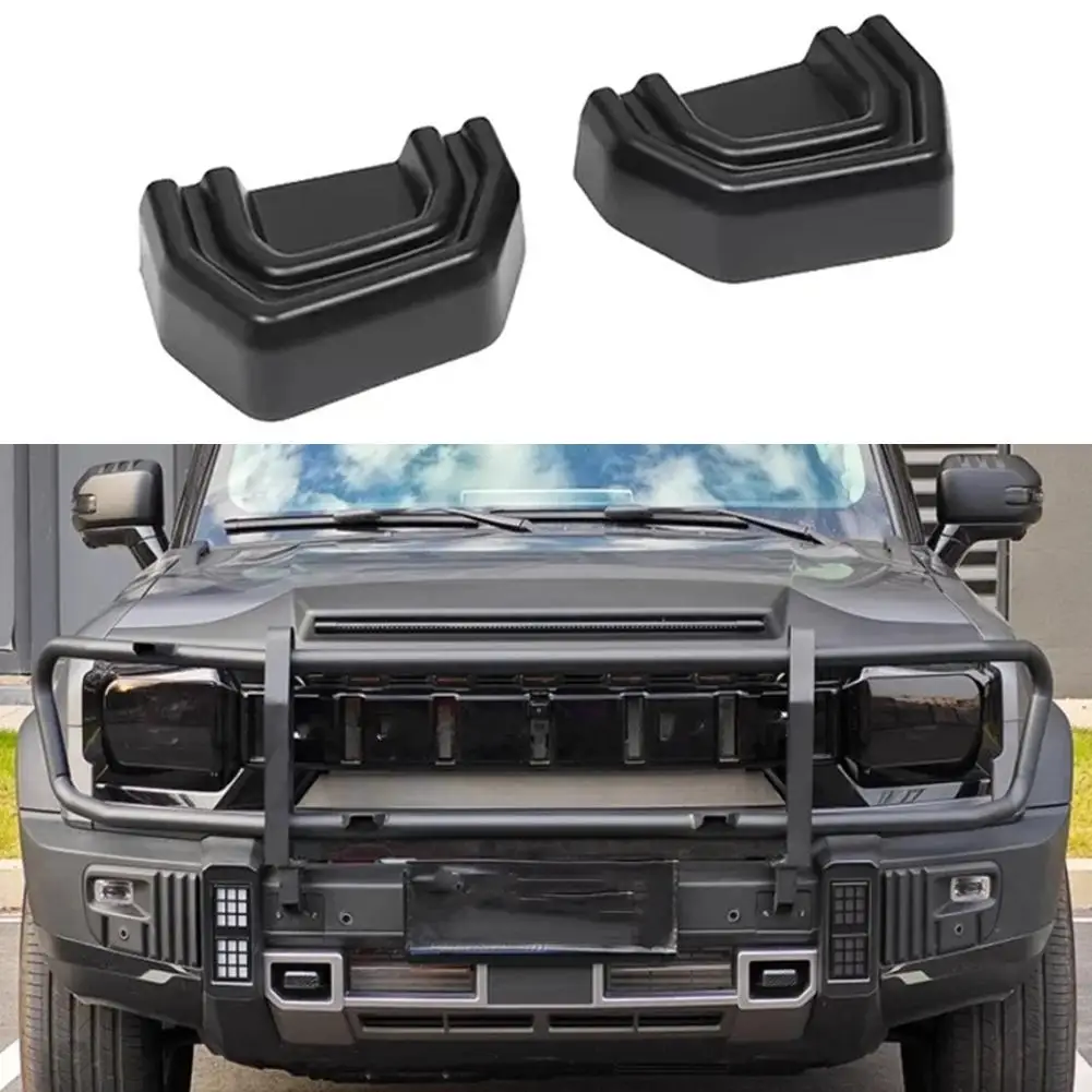 Off-road Trailer Hook Cover Trim Stickers accessori per auto rimorchio Black Warrior per Chery JETOUR Traveler accessori para auto