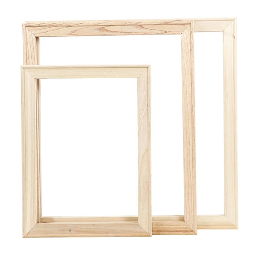 DIY Oil Painting Canvas Frame Art Stretcher Rod 30x40 CM (12x16 Inch) Stretcher Rod Wooden Canvas Frame Kit