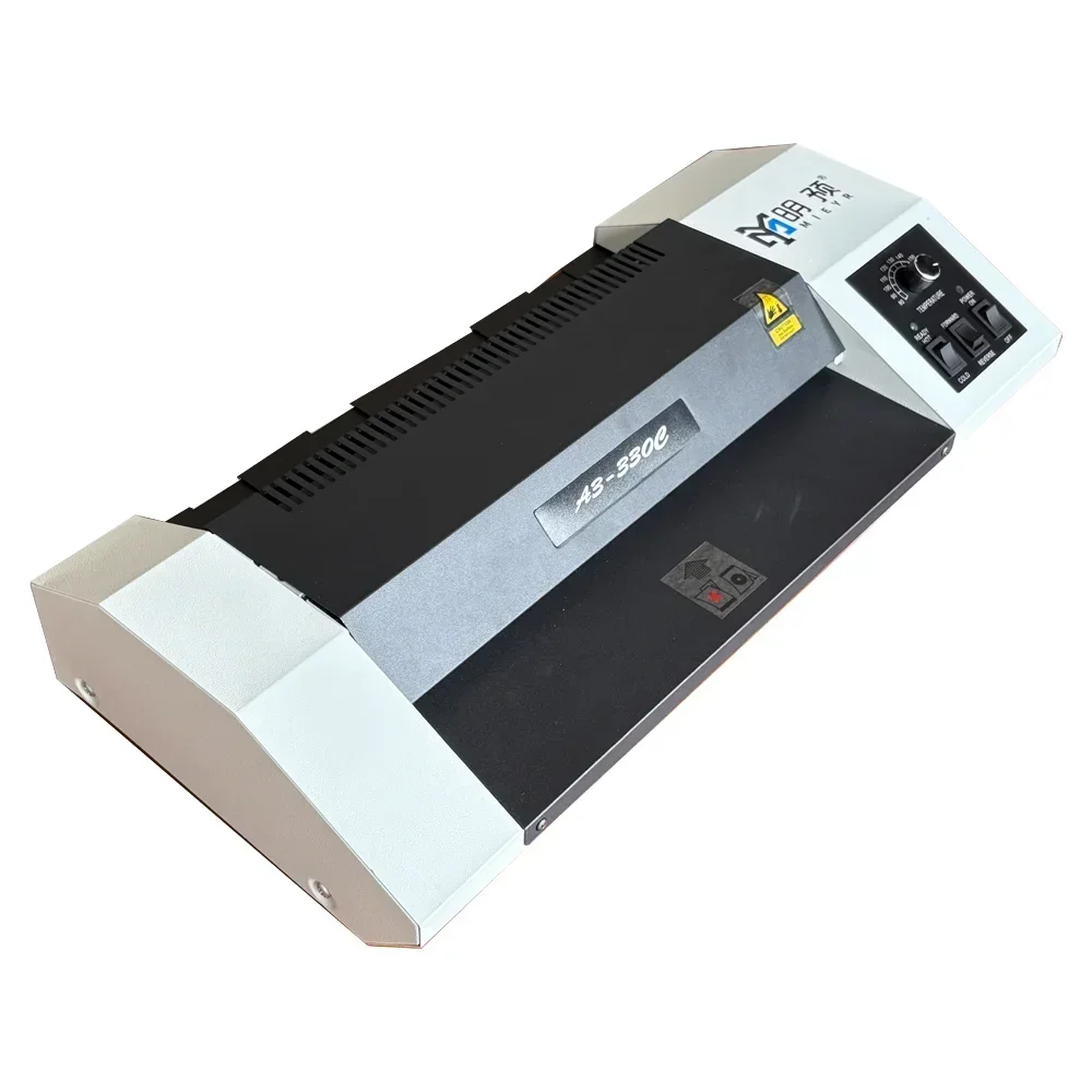 My-330 Office & Home Use Plastic Laminator New A4-A6 Sizes Hot & Cold Film Sealing for Contracts & Photos