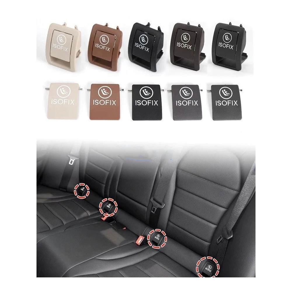 Children's ISOFIX Switch Seat Safety Cover For Mercedes-Benz C-Class W205 C300 C350 C200 C180 2015-2021 2059200513