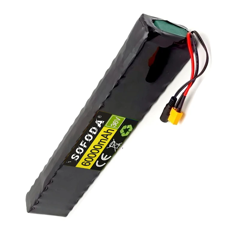 10S4P 36V 60000mAh Electric Scooter Lithium Battery 18650 battery pack 36V 60Ah Electric Scooter Electric Scooter Battery 36v