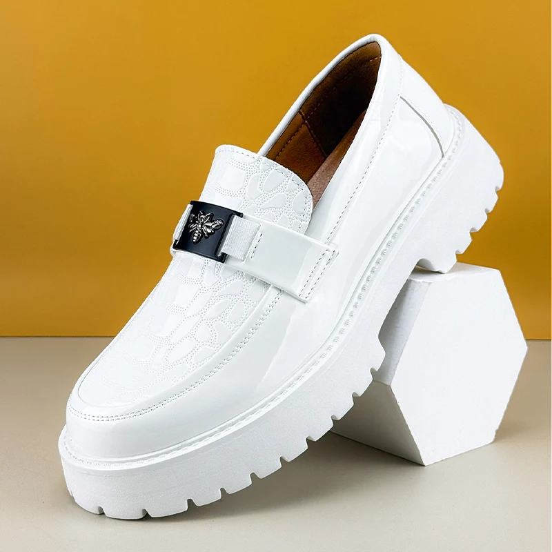 

Men Shoes Leather Luxury Leather Shoes Man Loafers Comfort Fashio Business Office Formal Dress Shoes for Men