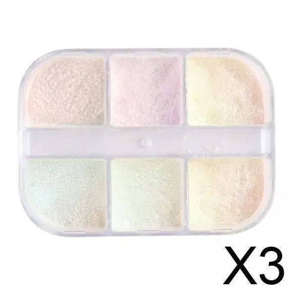 3x calcomanías de uñas con purpurina para hacer tarjetas, bricolaje, decoración de uñas, puesta en escena