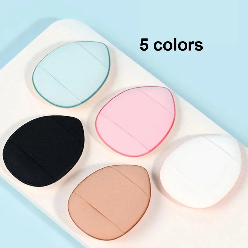 5/10Pcs Mini Finger Puff Foundation Kleine Air Kissen Pulver Schwamm Gesicht Concealer BB Creme Kosmetische Applikator Make-Up werkzeuge – Detail 9