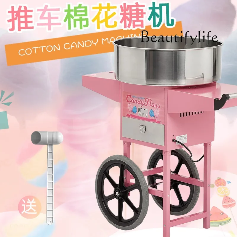 

X Коммерческая тележка Marshmallow Автоматическая электрическая необычная матовая электрическая машина для тропического автомобиля Marshmallow