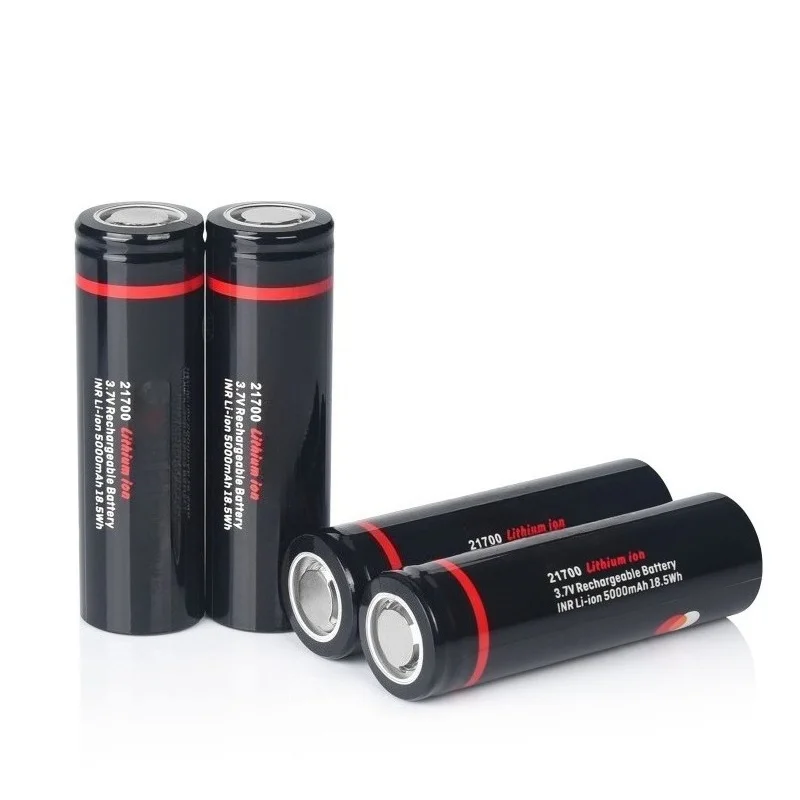 21700 lithium battery 3.7V rechargeable battery 5000mAh high-power flashlight battery Lithium-ion batteries are widely used