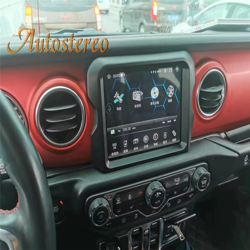 Auto Stereo OEM Style Carplay Android 10 For Jeep Wrangler JL 2018-2021 Car Multimedia Player Car GPS Navigation Radio Head Unit