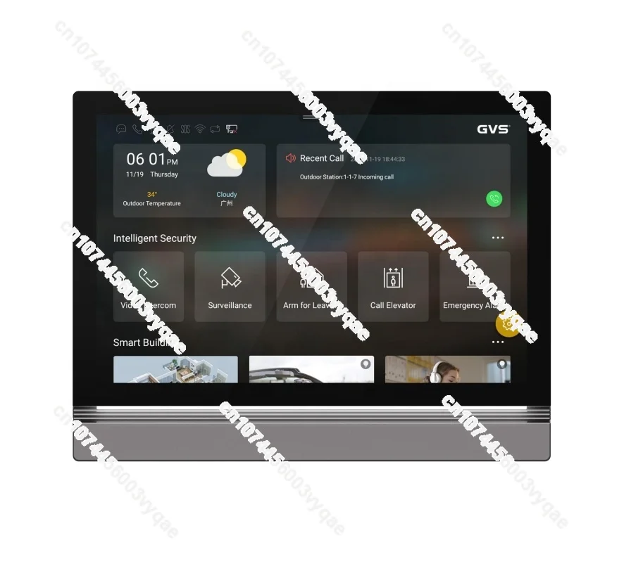 

GVS Z10 Android video door phone with KNX EIB smart home automation system Smart Server Home Server Control Panel Video
